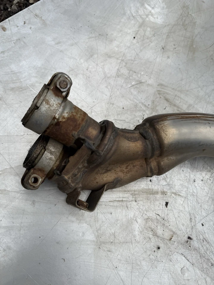 Silenciador de cabezal de escape original 17E0 1992 Suzuki GSXR750 GSXR 750 Foto 2 de 4