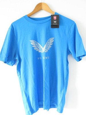 Neu FC Twente Castore T-Shirt blau Fußball UK Größe M Medium