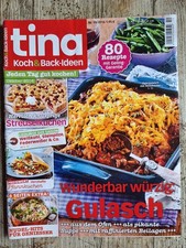 Zeitschrift: Tina Koch & Back-Ideen Nr. 10/Oktober 2016 - Gulasch, Streuselkuche