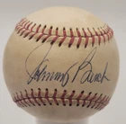 Johnny Bench Autographed Signed Baseball with Ball Cube