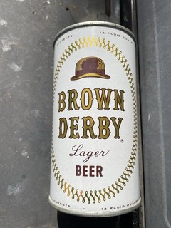 Minty Brown Derby Lager Beer Flat Top Empire Chicago Illinois