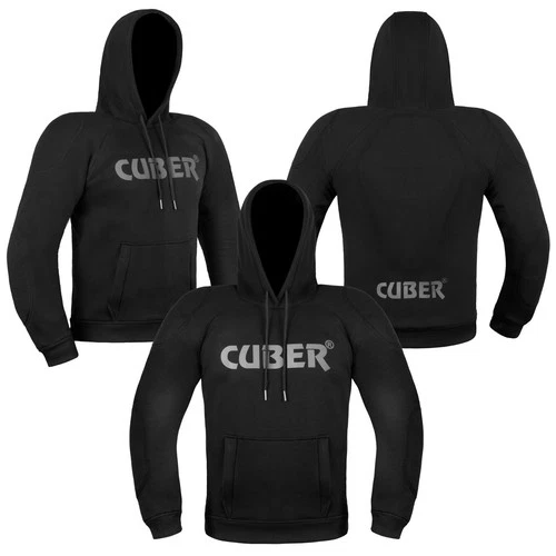 CUBER ARMORED MOTORCYCLE HOODIE SWEATSHIRT FOR MEN & WOMEN POWERSPORT image 11