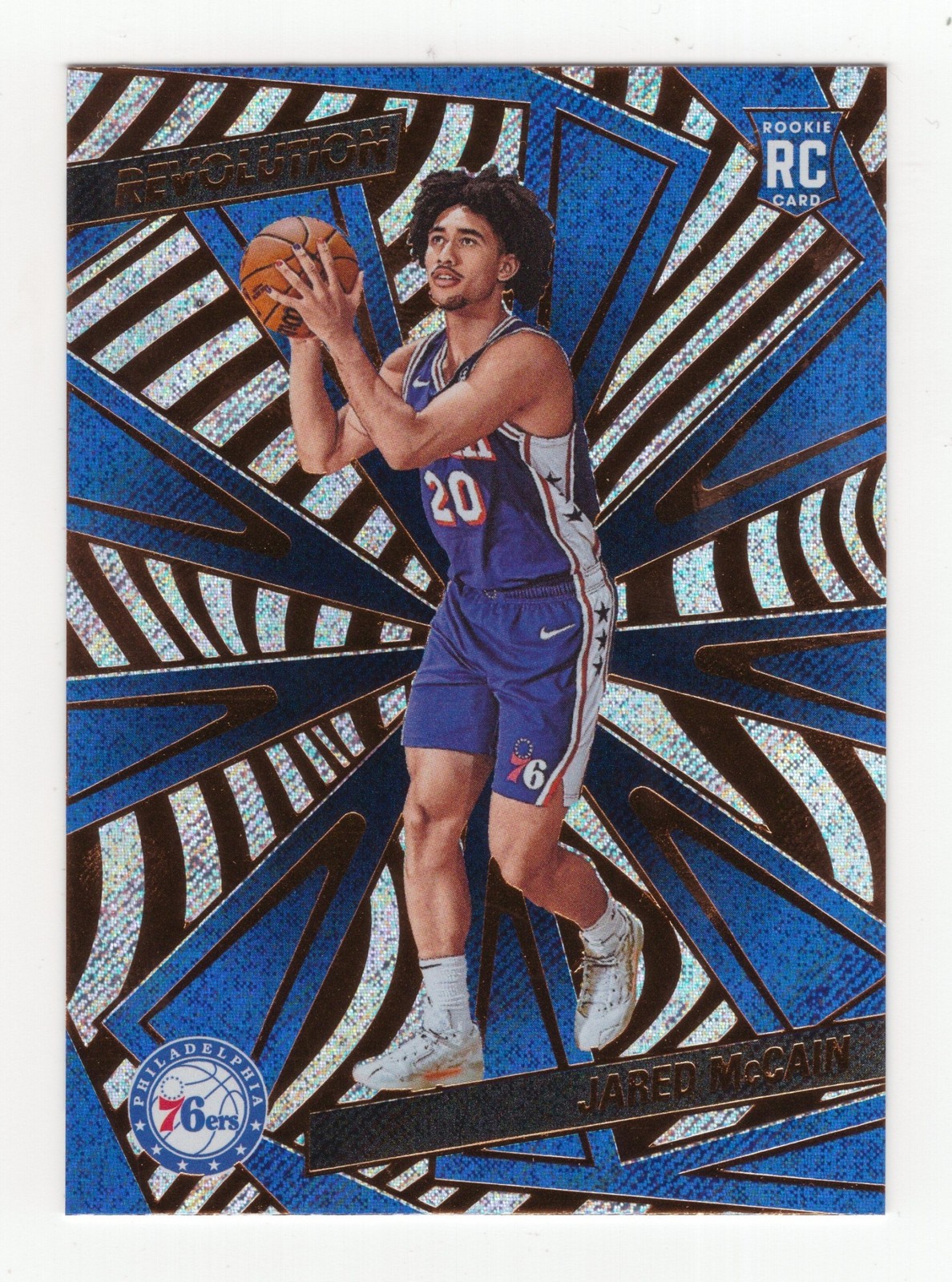 2024-25 Panini Revolution Jared McCain #124 RC 76ers