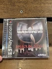 Wu-Tang: Shaolin Style 1999 Sony PlayStation PS1 CIB w/ Manual