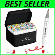 Dual Tip Alcohol Markers for Drawing & Coloring