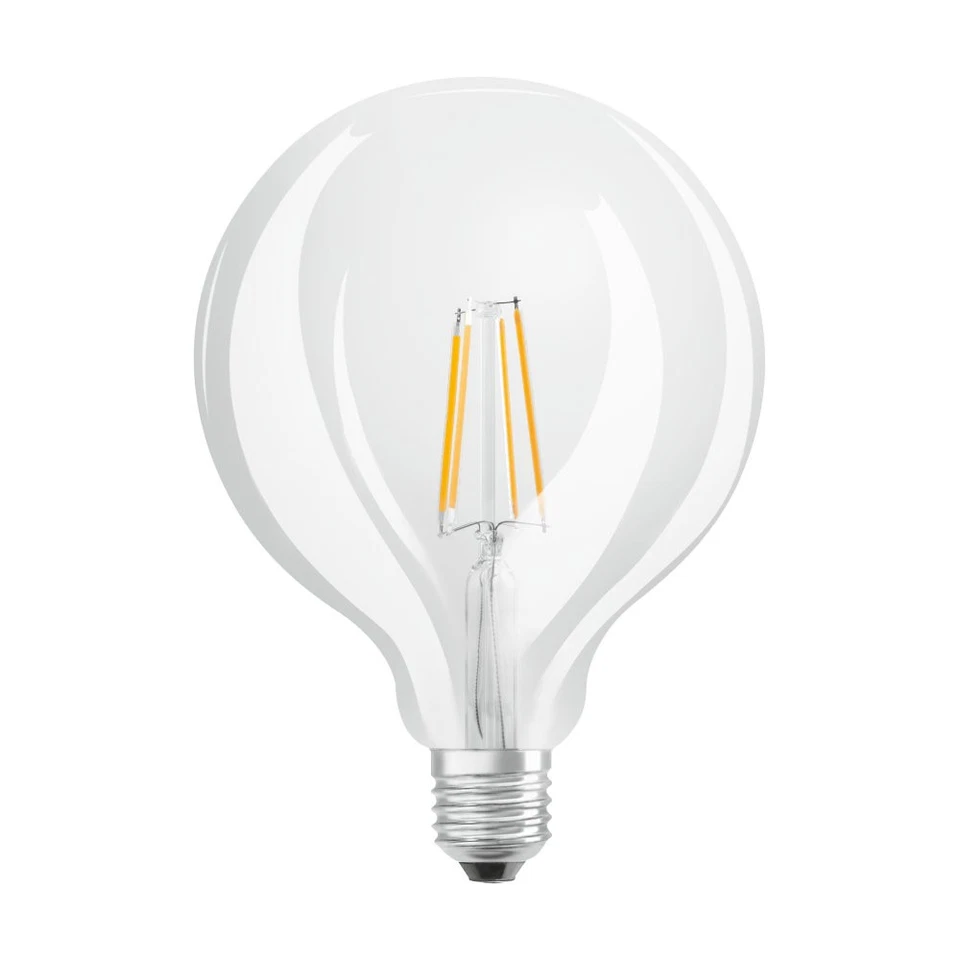 10 x Osram LED Parathom Filament G125 Globe 4W = 40W E27 klar 470lm warmweiß - Bild 2 von 4