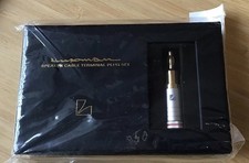 Luxman JPB-10 Banana Type Speaker Cable Terminate Plug Set ,made In Japan .