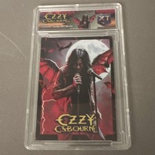 Ozzy Osbourne Custom Swag Refractor Collectors XT Card