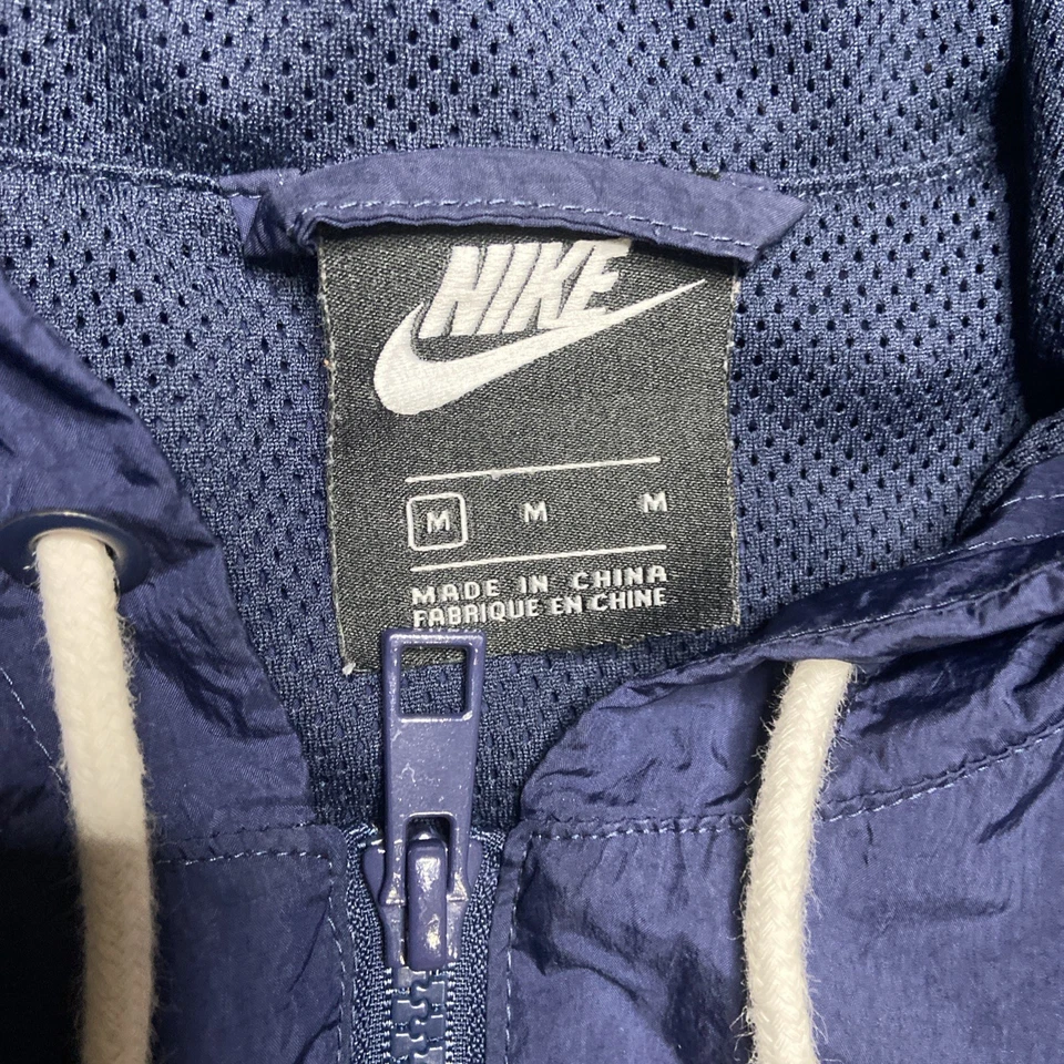 Nike Sportswear Big Swoosh Pullover Jacket Navy Red White Mens Sz M CD0419-451 - Image 2 of 4