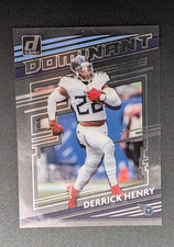 2021 Panini Clearly Donruss Derrick Henry - Clearly Dominant #CD-DH - Titans