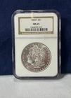 1880 S Silver Morgan Dollar US Coin 90% Silver NGC MS 65