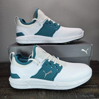Puma Ignite Articulate Mens Size 9 Waterproof Golf Shoes White Blue