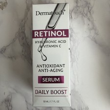 Dermatouch Retinol Vitamin C Hyaluronic Acid Serum 1.7oz Anti-Aging