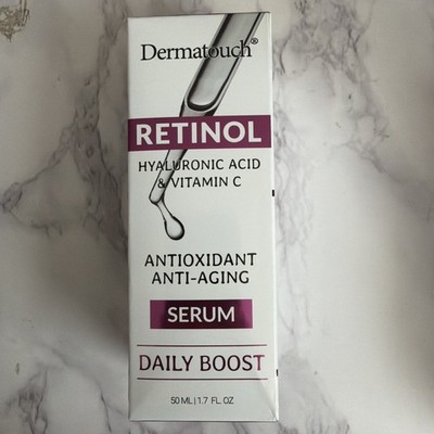 Dermatouch Retinol Vitamin C Hyaluronic Acid Serum 1.7oz Anti-Aging