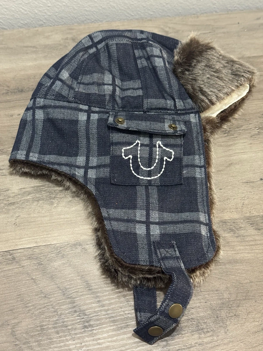 True Religion Blue Beanie Hats for Men for sale | eBay