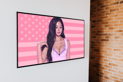 K-POP・アジア TWICE   TZMUYU KPOP FLAG] TWICE TZUYU American Flag Hot for Wall Hanging Decor