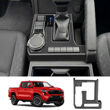 Lunqin Car Central Control Gear Shift Panel Trim Cover For Toyota Tacoma 2024