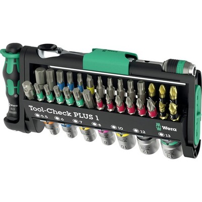 Wera Tool-Check PLUS 1 05049055001 Bit-Set 39teilig Schlitz, Kreuzschlitz Phi...