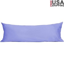 Breathable Cotton Body Pillowcase Soft Durable Pillow Cover Envelope Closure New