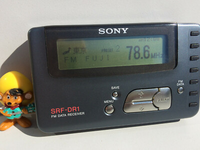 Sony SRF-DR1 Radio Receiver FM Data Auto Area Bank Teletext | eBay