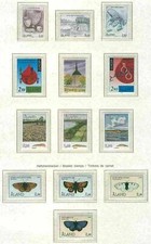 Aland H74 Year set 1994 MNH 13v Butterflies Church Science CV 20,90 eur