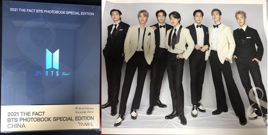 K-POP・アジア 2021 THE FACT BTS PHOTOBOOK BTS Bangtan Boys The Fact Photobook 2021 CHINA Version Special