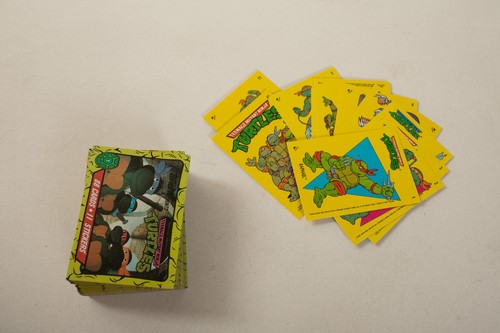 Teenage Mutant Ninja Turtles 1989 Card Set (B4C/JSF6) 88 Cards Plus 11 Stickers