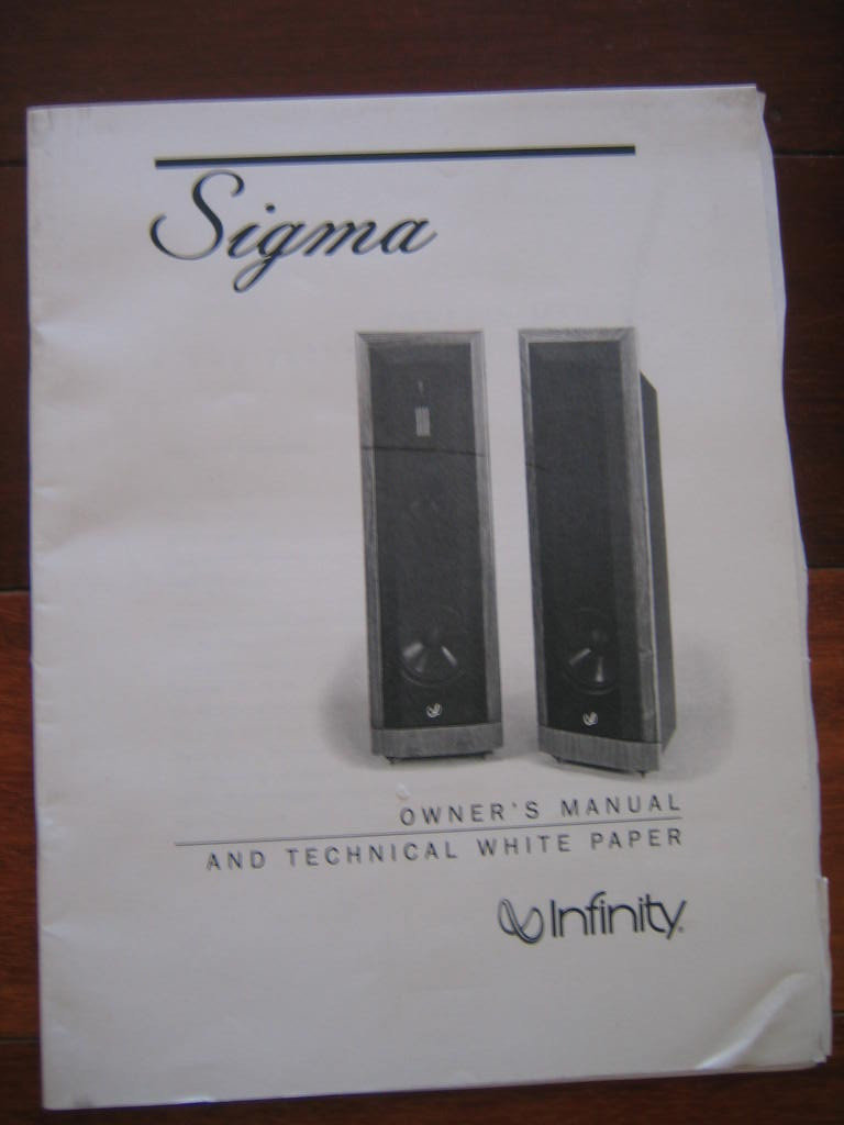 Infinity IRS-SIGMA vintage audio equipment - eBay listing photo 4