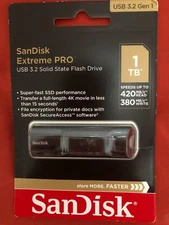 SanDisk Extreme Pro 1TB USB Flash Drive - SDCZ880-1T00-GAM46