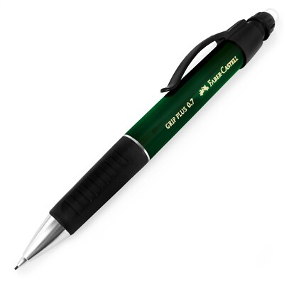 Faber-Castell Grip Plus Mechanical Pencil Green + 0.7mm HB Leads +