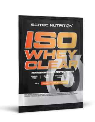 Scitec Nutrition Iso Whey Clear - Boisson Isotonique Saveur Pêche-mango - 7 Sachets De 25 G - Date De Péremption Juillet 2026