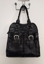FeynSinn Ledertasche Shopper Schwarz