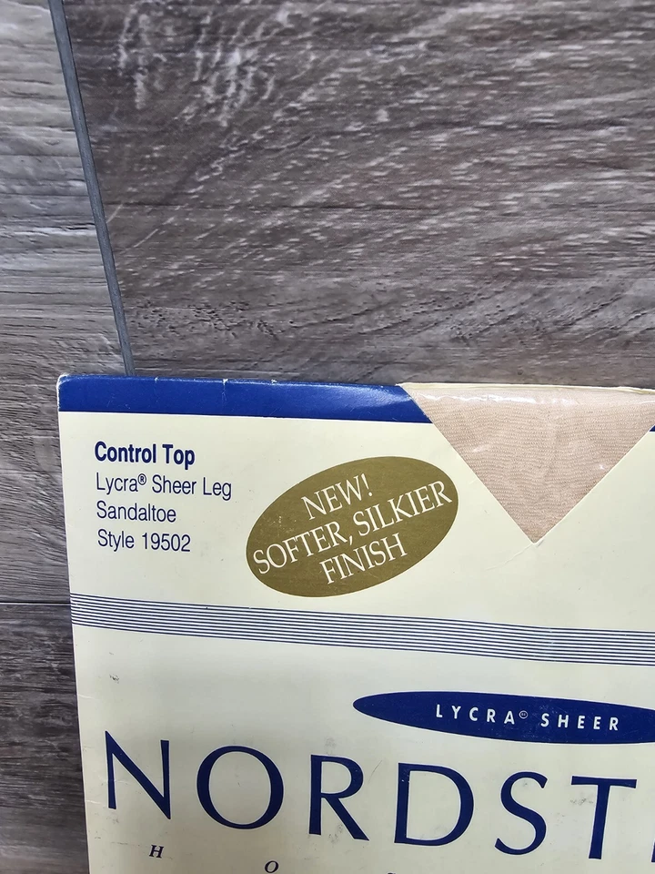 Nordstrom Lycra Sheer Control Top Powder Size B Style 19502 - Image 4 of 4