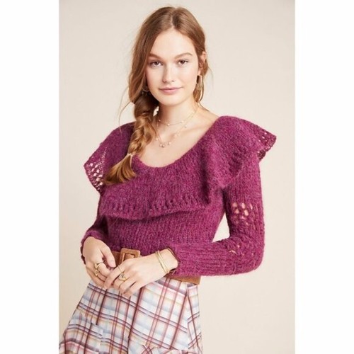 NWT Women Anthropologie Gemma Ruffled 