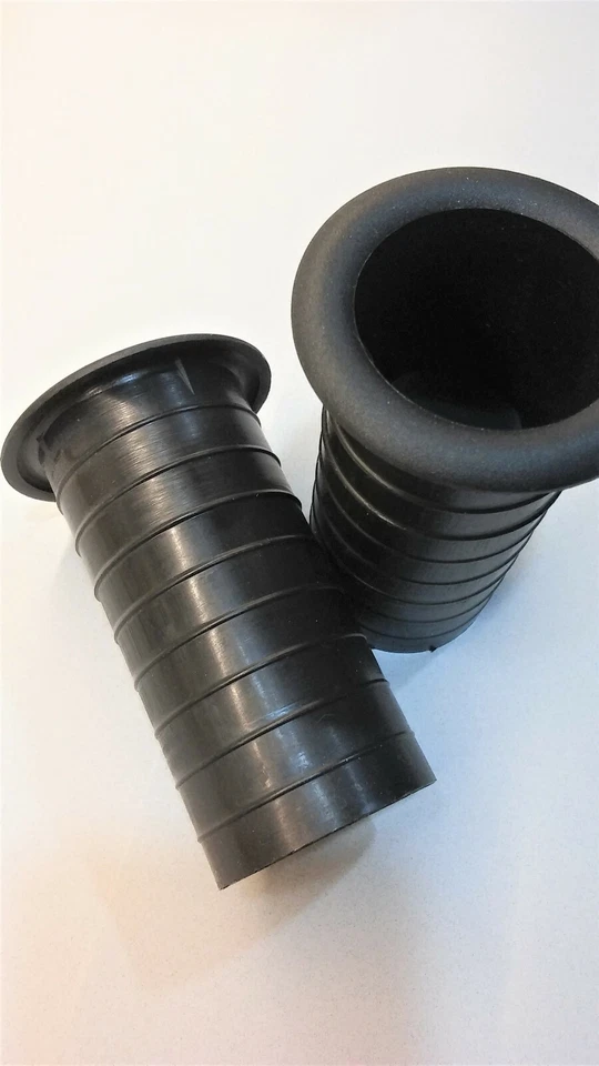 PENN FABRICATION 2 - Speaker Port Tubes 2 in x 4.5 in deep. Woofer Sub Box Bass Vent.