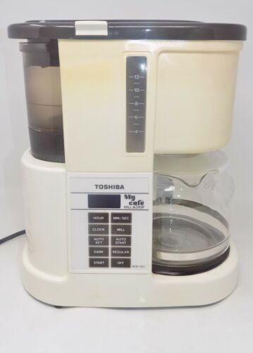 Toshiba - My Cafe Mill Drip Coffee Maker HCD-550 -Late 1980's | eBay
