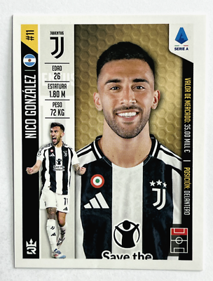 2024 The Kings Of Soccer 3R Sticker #278 NICO GONZALEZ Juventus De
