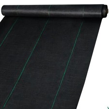 6x300FT Premium Weed Barrier Fabric Heavy Duty 2.4OZ, Woven Weed Control Fabric