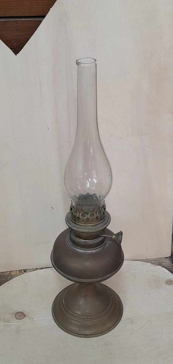 KOTARBAU, lampada a olio con specchio e supporto per stoppino, set aggiuntivo ma & petrolio, lampada a petrolio, altezza 30 cm, lanterna da tavolo