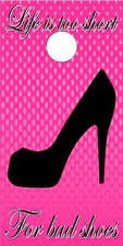Stiletto High Heel LAMINATED Cornhole Wrap Bag Toss Skin Decal Sticker