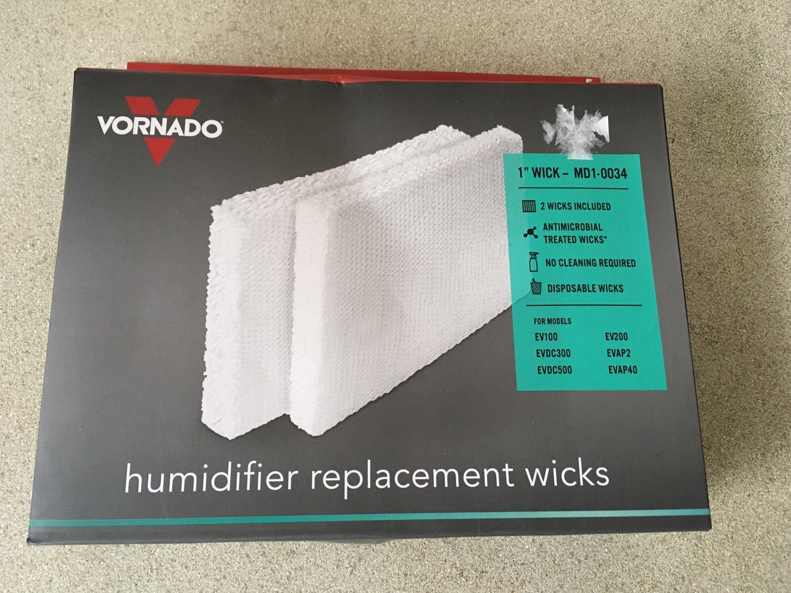 Vornado MD10034 Replacement Humidifier Wick 1” Wick, new eBay