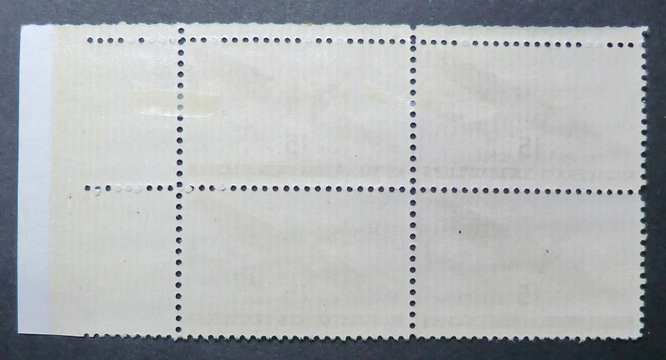 C28 MH 1941 15c Twin-Motored Transport Plane World War II WWII West Indies rate - Image 2 of 2