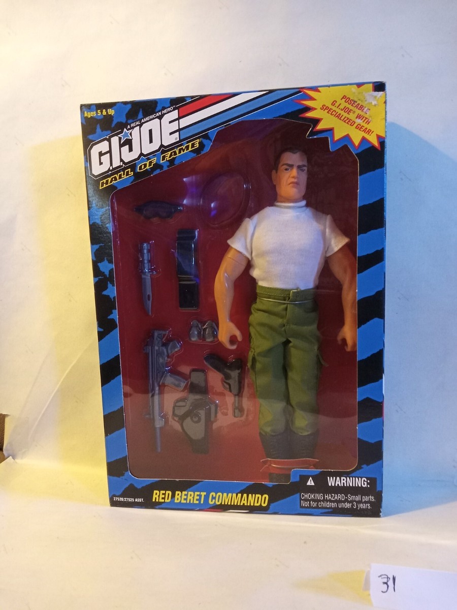 GI Joe Red Beret Commando Hall Of Fame Hasbro 1995 | eBay