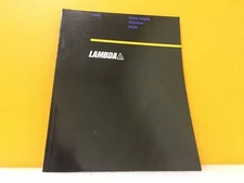 Lambda 1998 Power Supply Solutions Guide