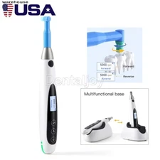 Dental Cordless Hygiene Prophy Handpiece Brushless Motor +2Pcs Prophy Angle 
