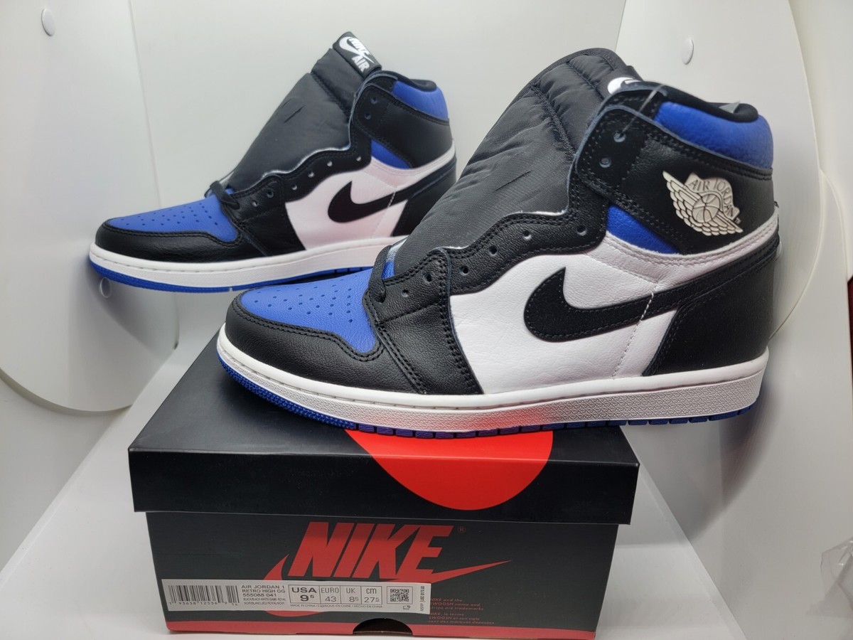 jordan 1 royal toe size 9.5