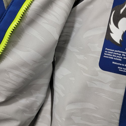 Shred Dog Boys Ski Jacket Sz 5 Pit To Pit 16" L 18" NWOT - Picture 11 of 16