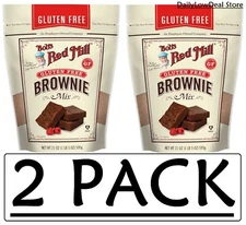 2 PACK - Bob's Red Mill Gluten Free Brownie Mix 21 oz (Total 42 oz)