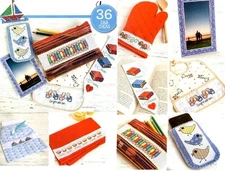 NEVER TOO MANY 36 MOTIFS ( BOOKMARK PATT..) - CROSS STITCH  PATTERN  EQ - REW