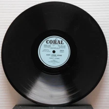 Baby Come Home/Lover Be Careful/Judy Lynn (10", 78 rpm, Coral, 60876)